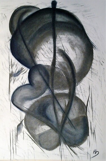 Drawing titled "robrima-1-7.jpg" by Brigitte Maillard (ROBRIMA), Original Artwork, Chalk