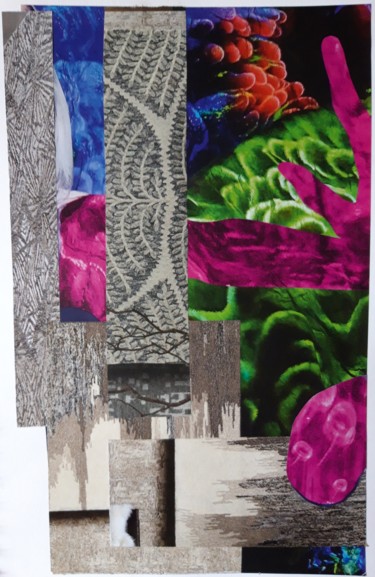 Collages intitulée "Sans titre COL 18" par Brigitte Mathé (MBL), Œuvre d'art originale