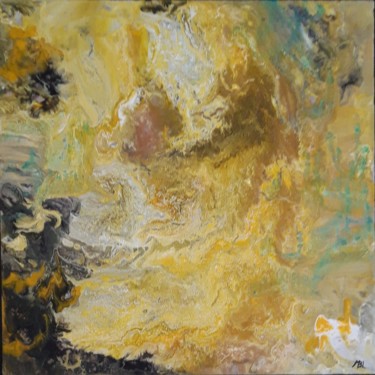 Peinture intitulée "Antipode" par Brigitte Mathé (MBL), Œuvre d'art originale, Acrylique Monté sur Châssis en bois