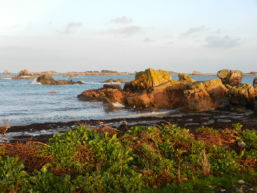 Photographie intitulée "Au coucher du soleil" par Brigitte Mathé (MBL), Œuvre d'art originale