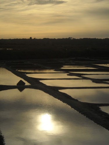 Photographie intitulée "Coucher de soleil s…" par Brigitte Mathé (MBL), Œuvre d'art originale