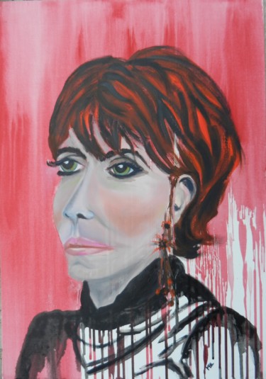 Painting titled "Emmanuelle 2, série…" by Brigitte Mathé (MBL), Original Artwork