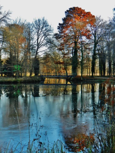 Photographie intitulée "Reflets II" par Brigitte Mathé (MBL), Œuvre d'art originale