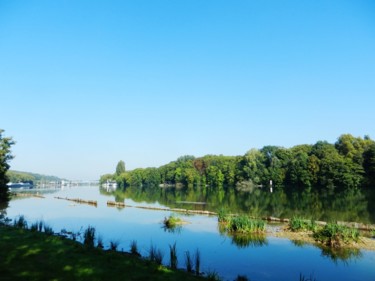 Photographie intitulée "Bords de Seine 1" par Brigitte Mathé (MBL), Œuvre d'art originale