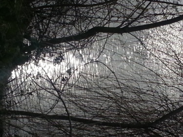 Photographie intitulée "Reflets sur le lac" par Brigitte Mathé (MBL), Œuvre d'art originale