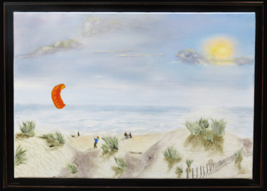 Petit Travers en hiver .jpg Peinture intitulée "Petit Travers en hi…" par Brigitte Menon, Œuvre d'art originale, Huile