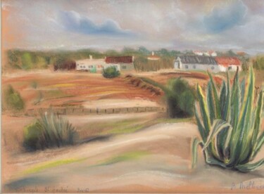 Malerei mit dem Titel "Portugal, Saint And…" von Brigitte Nellissen (Ster), Original-Kunstwerk