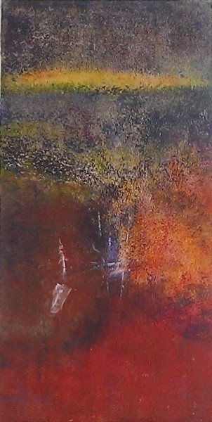 Painting titled "impression colorée" by Loir, Original Artwork, Acrylic