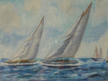 Peinture intitulée "2-le-retour-des-mar…" par Lartdelatoile, Œuvre d'art originale