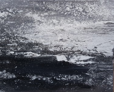 Peinture intitulée "Noir & Blanc 2" par Brigitte.S, Œuvre d'art originale, Autre