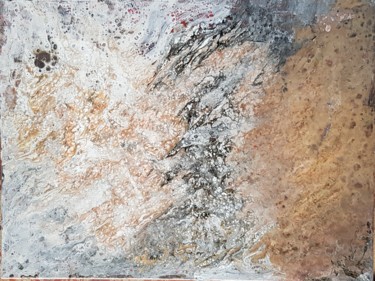 Peinture intitulée "Marbre" par Brigitte.S, Œuvre d'art originale, Acrylique