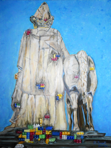 Pittura intitolato "Metamorphose" da Brigitte Soret, Opera d'arte originale, Altro