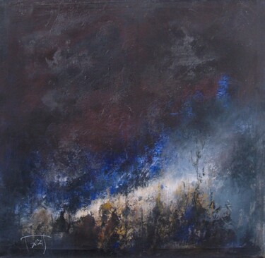Pintura intitulada "Demain dès l'aube..." por Brigitte Tarrats (Tarrats), Obras de arte originais, Óleo