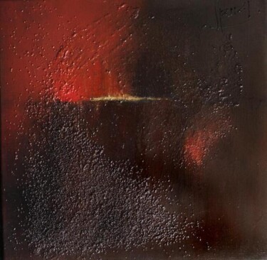 Painting titled "Nocturno" by Brigitte Tarrats (Tarrats), Original Artwork, Oil