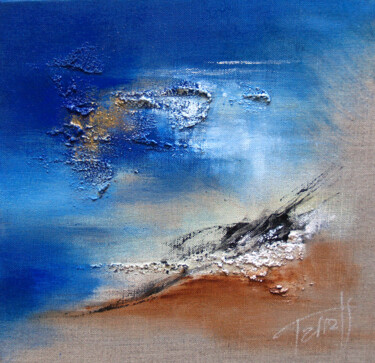 Painting titled "Onirico flow" by Brigitte Tarrats (Tarrats), Original Artwork, Oil