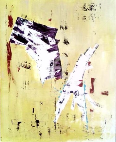 Painting titled "Tryptique" by Zanetti Brigitte, Original Artwork