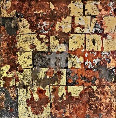 A la faveur de l'automne Peinture intitulée "A la faveur de l'au…" par Brigitte Dravet, Œuvre d'art originale, Acrylique