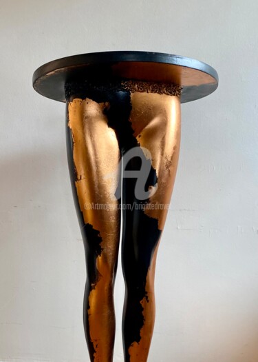 Escultura titulada "Apéro legs" por Brigitte Dravet, Obra de arte original, Mueble