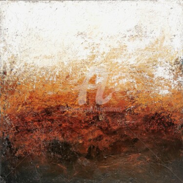 Pittura intitolato "Shaft of sunlight" da Brigitte Dravet, Opera d'arte originale, Acrilico