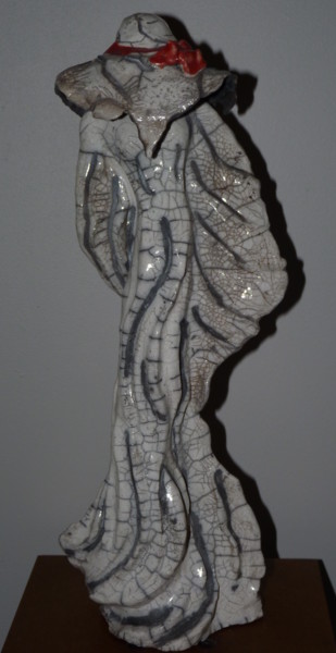 Sculpture intitulée "Esméralda" par Brigitte Zabeth, Œuvre d'art originale, Terre cuite