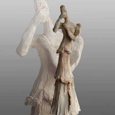 Sculpture titled "L'émotion / feelings" by Brigitt Fleury, Original Artwork, Ceramics