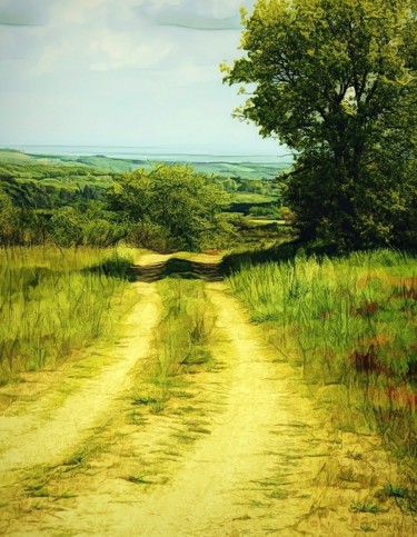 「Another Pathway.」というタイトルの写真撮影 Dave Englishによって, オリジナルのアートワーク, デジタル