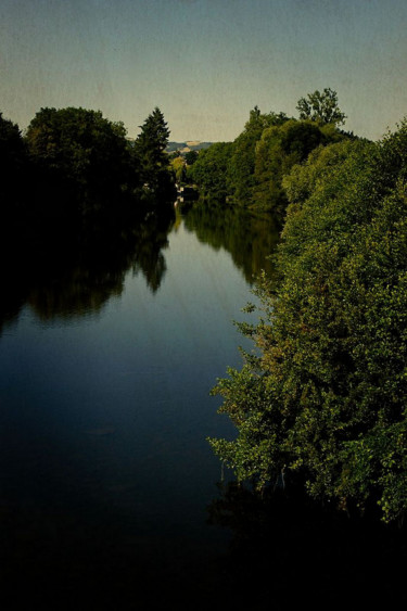 Fotografia zatytułowany „Riverside Bis.” autorstwa Dave English, Oryginalna praca, Fotografia cyfrowa