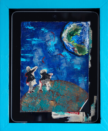 Pittura intitolato "Home Sweet Home" da Brittany Ellis, Opera d'arte originale, Acrilico