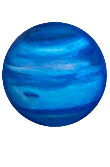 Pintura titulada "Neptune II" por Brittany Ellis, Obra de arte original, Acrílico