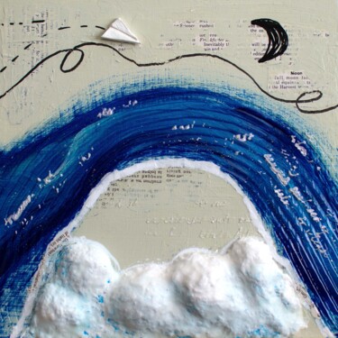 Картина под названием "”The space between”…" - Brittany Ellis, Подлинное произведение искусства, Акрил
