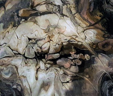 Malerei mit dem Titel "EUROPA SERIES ~ I" von Joanna Armstrong (JoJo), Original-Kunstwerk, Pigmente