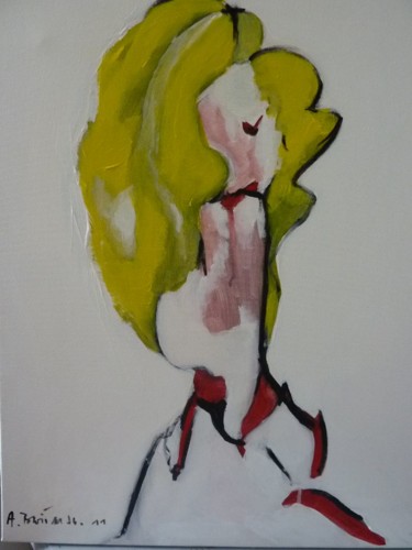 Painting titled "L'envie" by Anne Broitman, Original Artwork