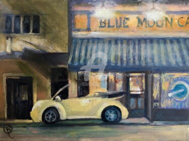 绘画 标题为“Blue Moon” 由B.Rossitto, 原创艺术品, 油