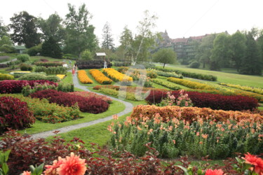 Fotografia intitolato "Garden Flowers, Ora…" da B.Rossitto, Opera d'arte originale