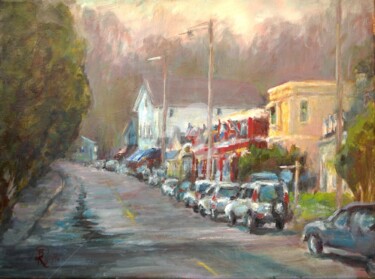 Painting titled "Chester, After the…" by B.Rossitto, Original Artwork, Oil