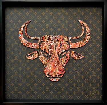 "Bullseye by Louis V…" başlıklı Tablo Brother X tarafından, Orijinal sanat, Plastik