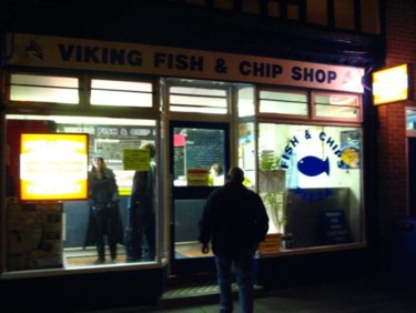 Photography titled "Approaching Chipshop" by Brother Phil, Original Artwork