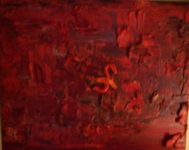 Peinture intitulée "TORSADE" par Jacqueline Dobrugi, Œuvre d'art originale, Huile