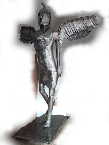 Victoire Sculpture intitulée "Victoire" par Mathieu Brulant (MetalDeco), Œuvre d'art originale, Acier inoxydable
