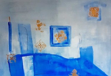 Presente e futuro Peinture intitulée "Presente e futuro" par Bruna Marelli, Œuvre d'art originale, Acrylique