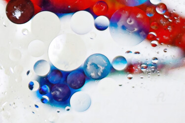 Photographie intitulée "Les bulles" par Bruno Bisanti, Œuvre d'art originale, Photographie numérique Monté sur Aluminium