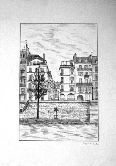 Dessin intitulée "Crayon Graphite : "…" par Bruno Cortequisse, Œuvre d'art originale, Crayon