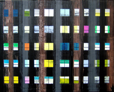 Painting titled "Urban confinement #…" by Bruno Dumont, Original Artwork, Acrylic