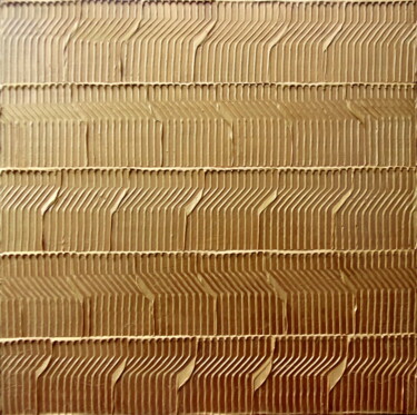 Картина под названием "gold foot traffic 2" - Bruno Dumont, Подлинное произведение искусства, Акрил