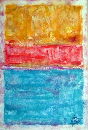 Malerei mit dem Titel "spirit rothko 3" von Bruno Dumont, Original-Kunstwerk