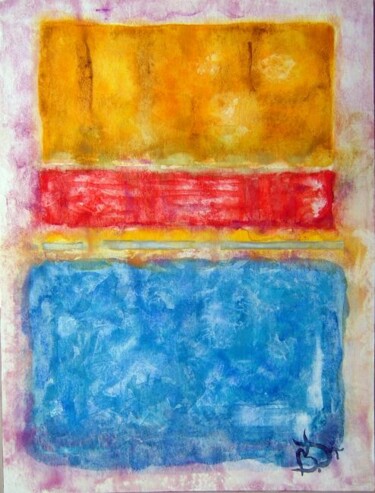 Malerei mit dem Titel "spirit rothko 4" von Bruno Dumont, Original-Kunstwerk