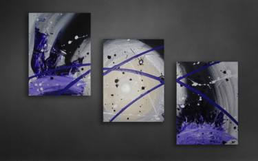 Pintura intitulada "SpaceArt" por Bruno Abstract Art, Obras de arte originais, Acrílico