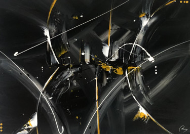 Pittura intitolato "Darkako" da Bruno Abstract Art, Opera d'arte originale, Acrilico