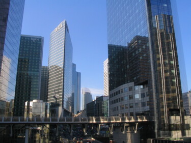 Fotografía titulada "LA DEFENSE 2" por Bruno Hertzog, Obra de arte original, Fotografía digital