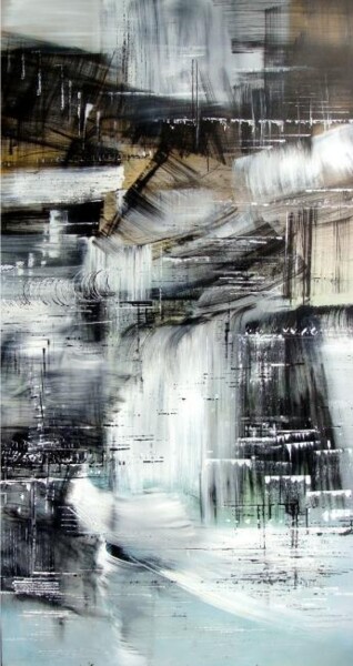 Malerei mit dem Titel "partition" von Bruno Keip, Original-Kunstwerk, Öl